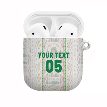 Custom Senegal Football 2026 AirPods Case Car Rapide-Inspired Pattern
