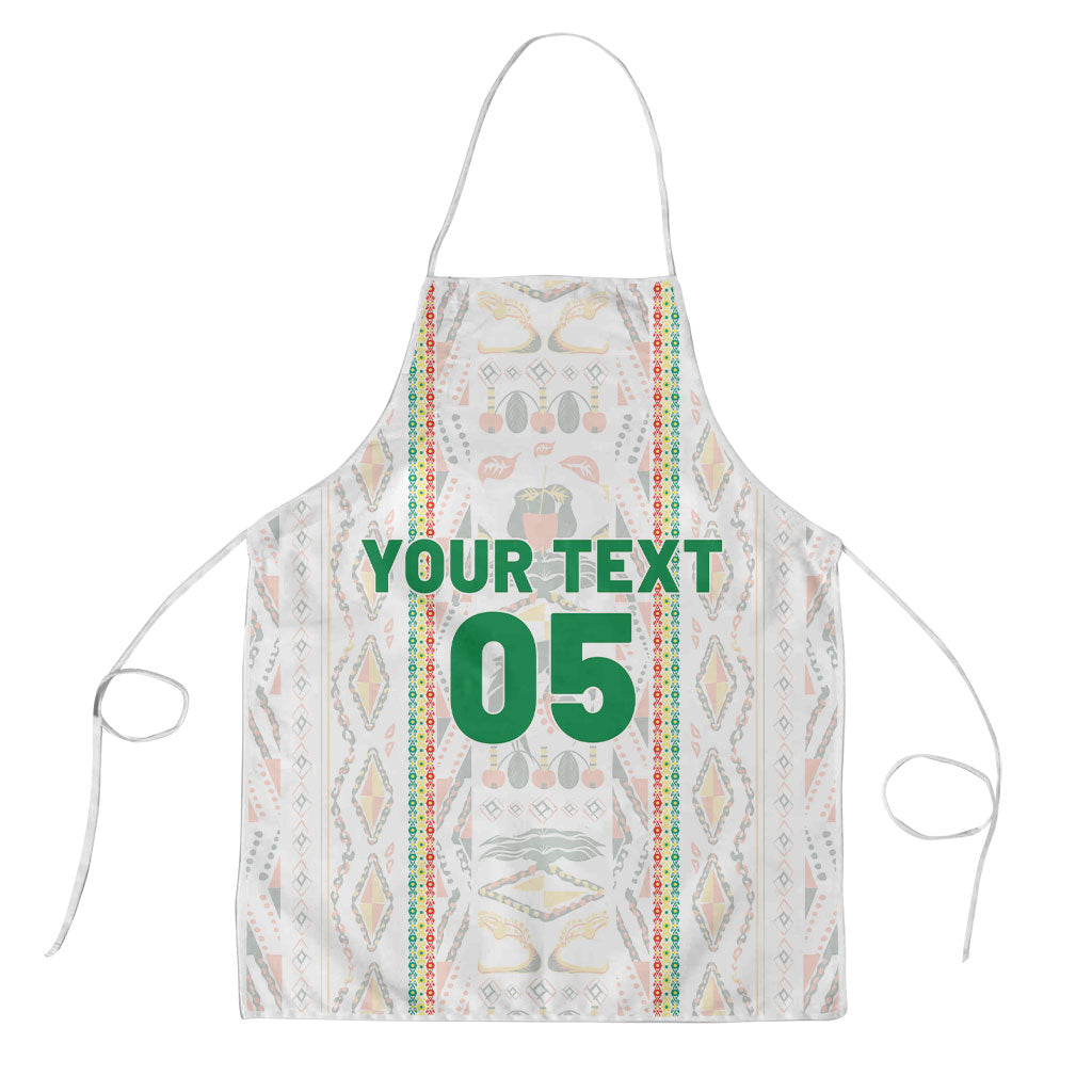Custom Senegal Football 2026 Apron Car Rapide-Inspired Pattern