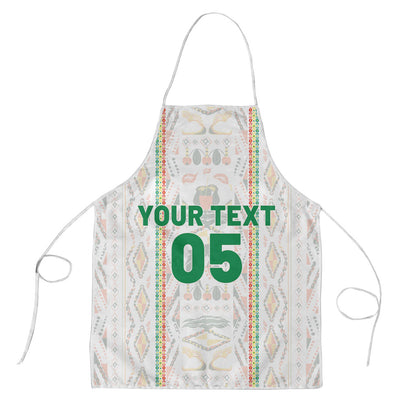 Custom Senegal Football 2026 Apron Car Rapide-Inspired Pattern