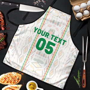 Custom Senegal Football 2026 Apron Car Rapide-Inspired Pattern
