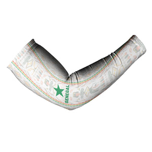 Custom Senegal Football 2026 Arm Sleeves Car Rapide-Inspired Pattern