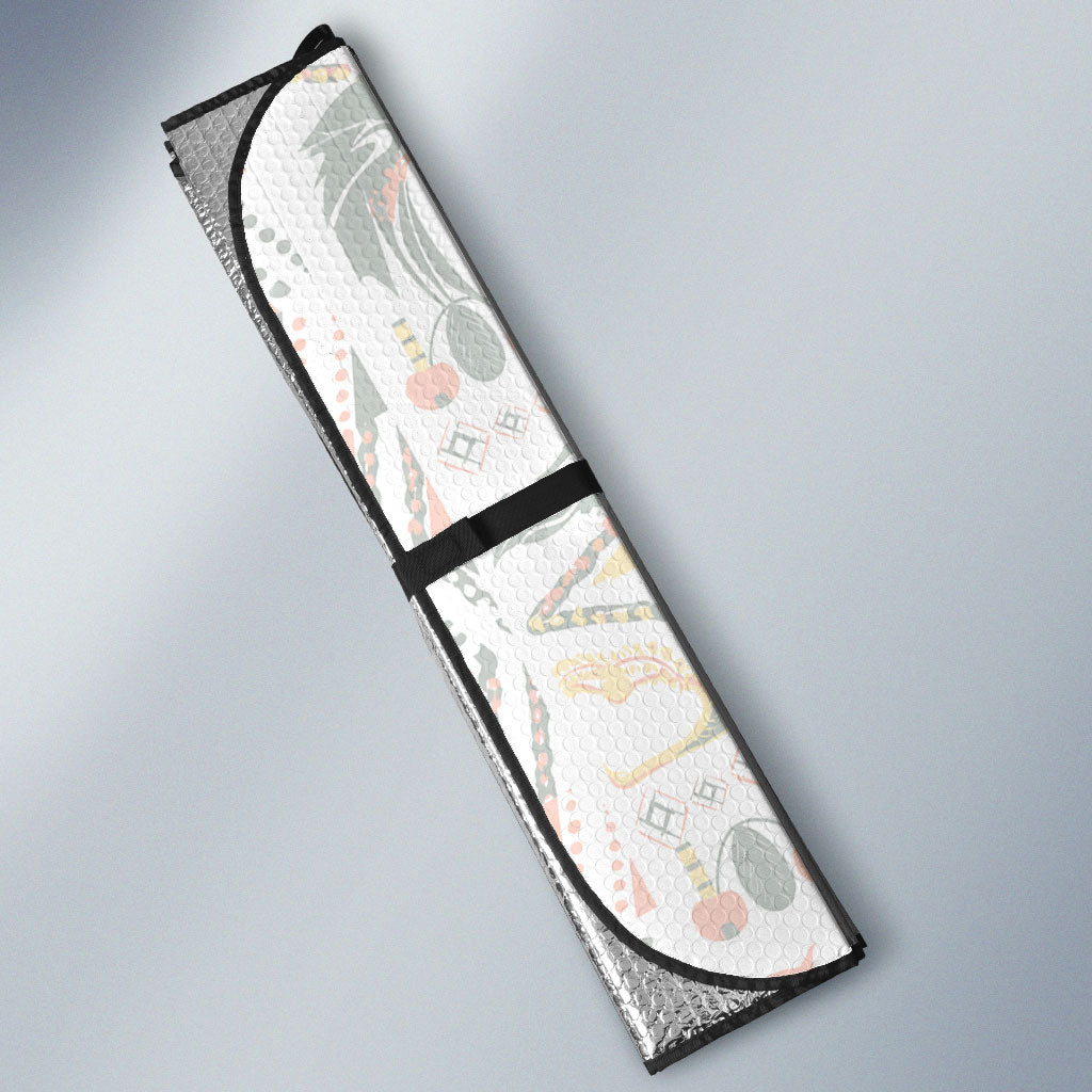 Custom Senegal Football 2026 Auto Sun Shade Car Rapide-Inspired Pattern