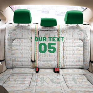 Custom Senegal Football 2026 Back Car Seat Cover Car Rapide-Inspired Pattern