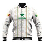 Custom Senegal Football 2026 Baseball Jacket Car Rapide-Inspired Pattern