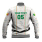 Custom Senegal Football 2026 Baseball Jacket Car Rapide-Inspired Pattern