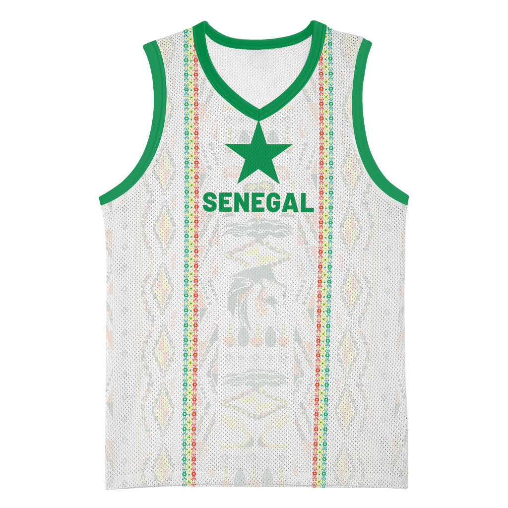 Custom Senegal Football 2026 Basketball Jersey Car Rapide-Inspired Pattern