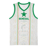 Custom Senegal Football 2026 Basketball Jersey Car Rapide-Inspired Pattern