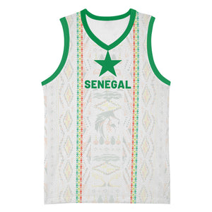 Custom Senegal Football 2026 Basketball Jersey Car Rapide-Inspired Pattern