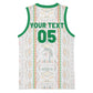 Custom Senegal Football 2026 Basketball Jersey Car Rapide-Inspired Pattern
