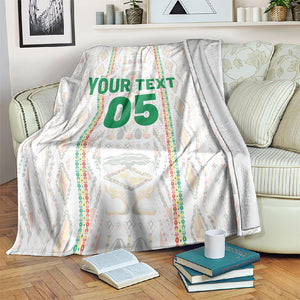 Custom Senegal Football 2026 Blanket Car Rapide-Inspired Pattern