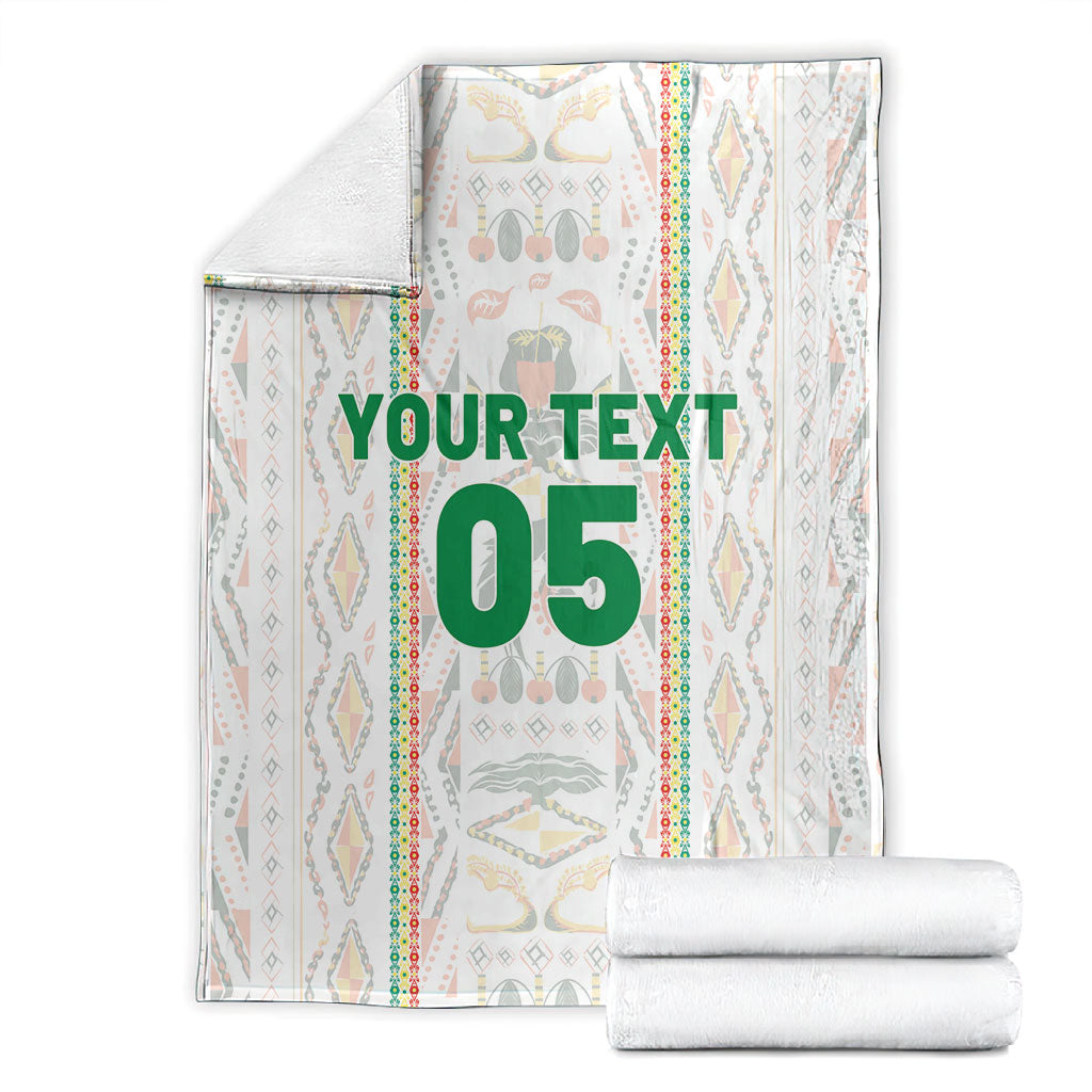 Custom Senegal Football 2026 Blanket Car Rapide-Inspired Pattern