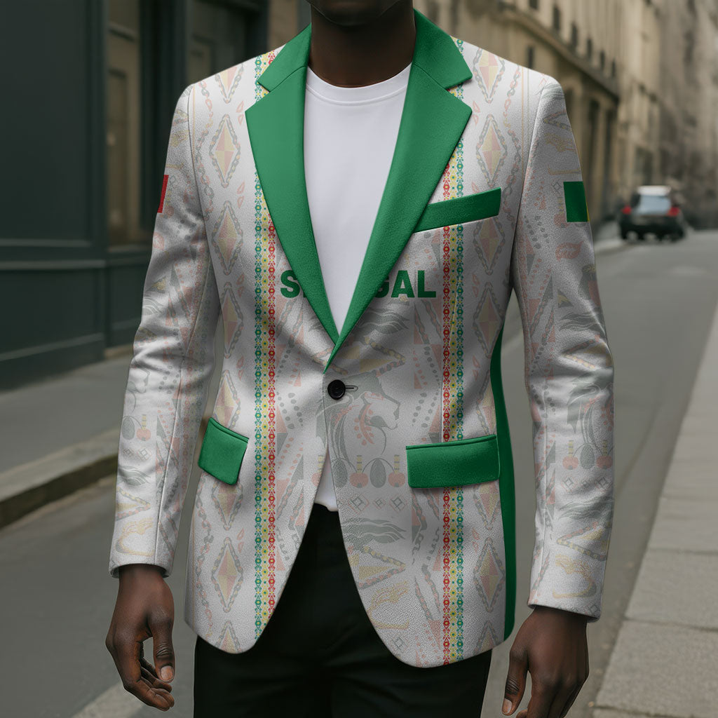 Custom Senegal Football 2026 Blazer Car Rapide-Inspired Pattern