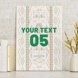Custom Senegal Football 2026 Canvas Wall Art Car Rapide-Inspired Pattern