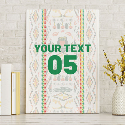 Custom Senegal Football 2026 Canvas Wall Art Car Rapide-Inspired Pattern