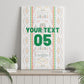 Custom Senegal Football 2026 Canvas Wall Art Car Rapide-Inspired Pattern