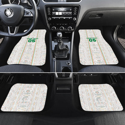 Custom Senegal Football 2026 Car Mats Car Rapide-Inspired Pattern