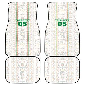 Custom Senegal Football 2026 Car Mats Car Rapide-Inspired Pattern