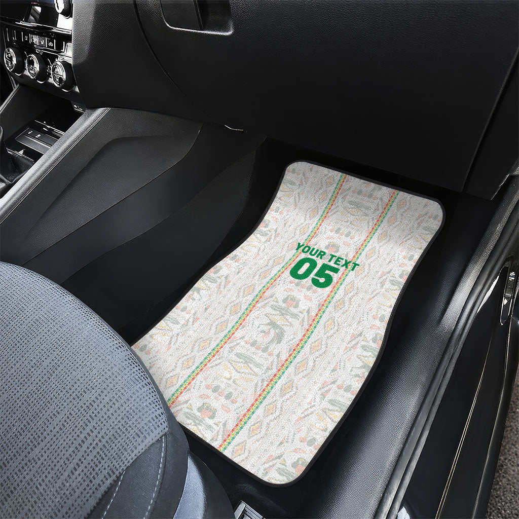 Custom Senegal Football 2026 Car Mats Car Rapide-Inspired Pattern