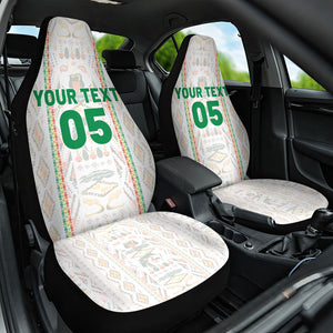 Custom Senegal Football 2026 Car Seat Cover Car Rapide-Inspired Pattern