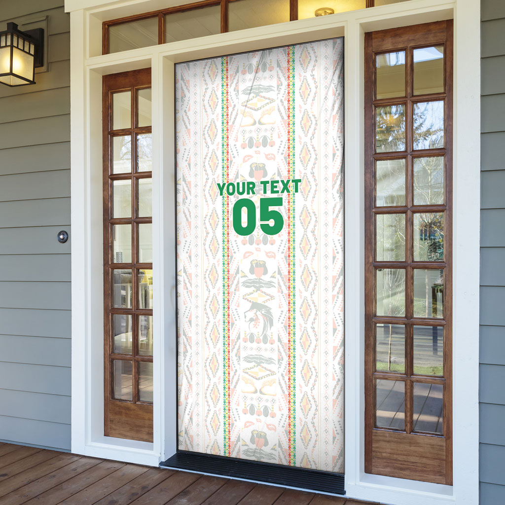 Custom Senegal Football 2026 Door Cover Car Rapide-Inspired Pattern