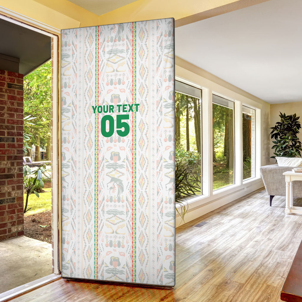Custom Senegal Football 2026 Door Cover Car Rapide-Inspired Pattern