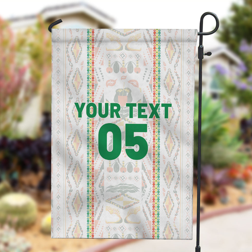 Custom Senegal Football 2026 Garden Flag Car Rapide-Inspired Pattern