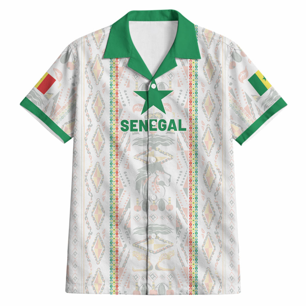 Custom Senegal Football 2026 Hawaiian Shirt Car Rapide-Inspired Pattern