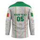 Custom Senegal Football 2026 Hockey Jersey Car Rapide-Inspired Pattern