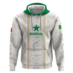 Custom Senegal Football 2026 Hoodie Car Rapide-Inspired Pattern