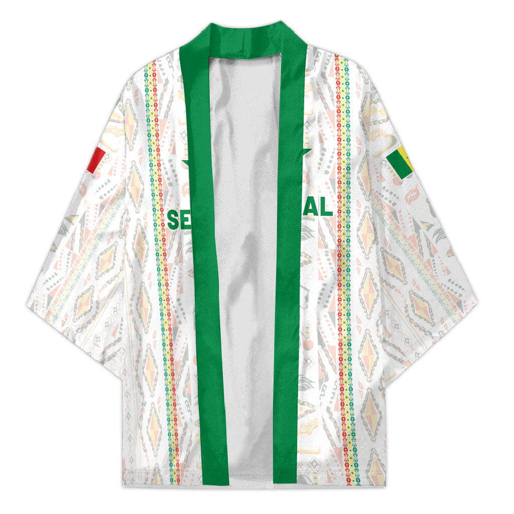 Custom Senegal Football 2026 Kimono Car Rapide-Inspired Pattern