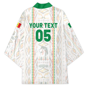 Custom Senegal Football 2026 Kimono Car Rapide-Inspired Pattern