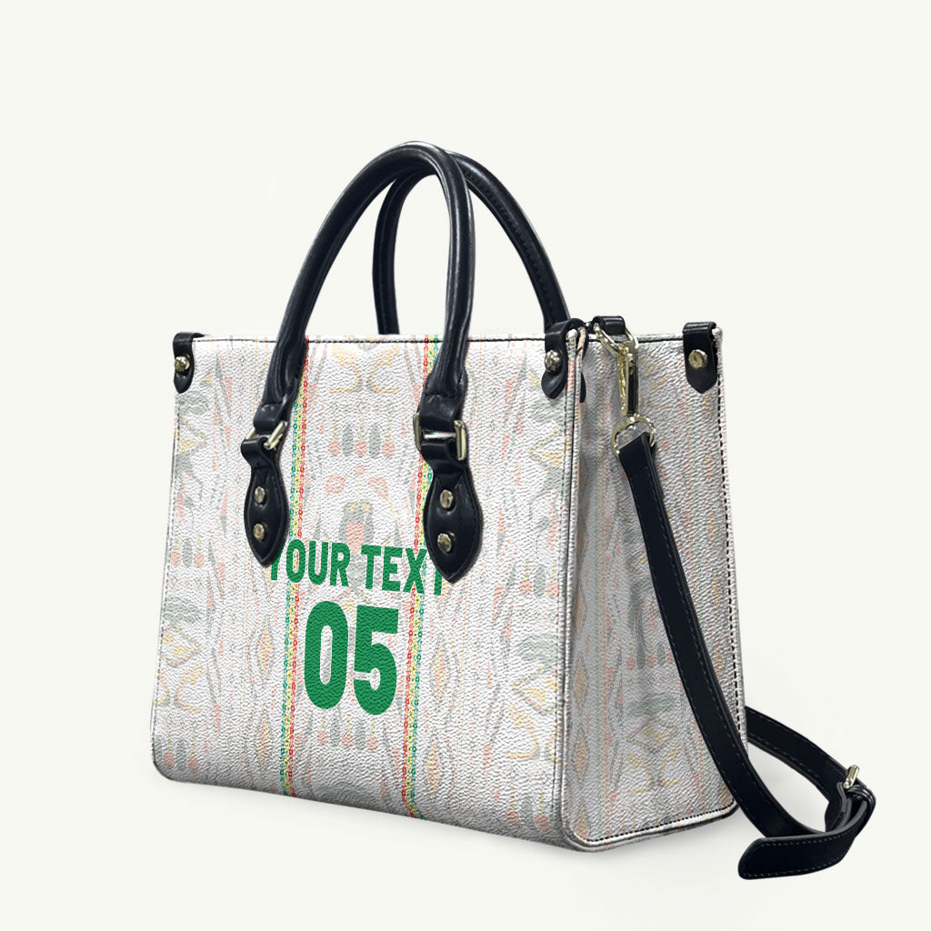 Custom Senegal Football 2026 Leather Bag Car Rapide-Inspired Pattern