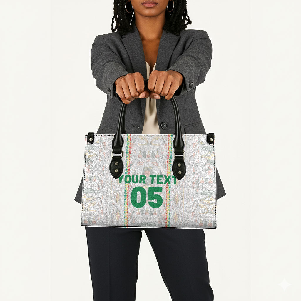 Custom Senegal Football 2026 Leather Bag Car Rapide-Inspired Pattern