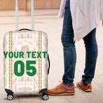 Custom Senegal Football 2026 Luggage Cover Car Rapide-Inspired Pattern