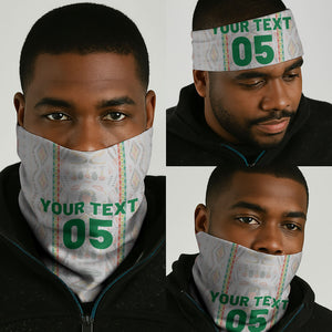 Custom Senegal Football 2026 Neck Gaiter Car Rapide-Inspired Pattern