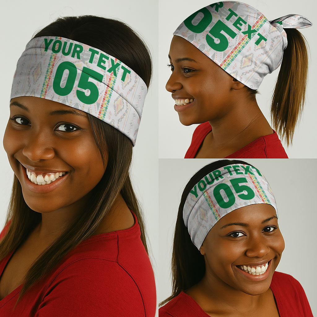 Custom Senegal Football 2026 Neck Gaiter Car Rapide-Inspired Pattern