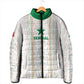 Custom Senegal Football 2026 Padded Jacket Car Rapide-Inspired Pattern