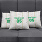 Custom Senegal Football 2026 Pillow Cover Car Rapide-Inspired Pattern