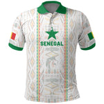 Custom Senegal Football 2026 Polo Shirt Car Rapide-Inspired Pattern