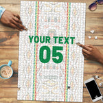 Custom Senegal Football 2026 Puzzle Car Rapide-Inspired Pattern