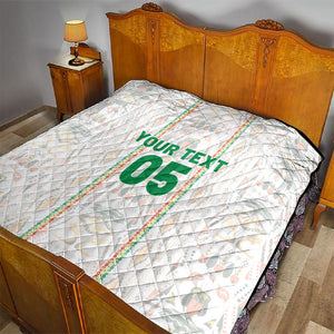 Custom Senegal Football 2026 Quilt Car Rapide-Inspired Pattern