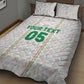 Custom Senegal Football 2026 Quilt Bed Set Car Rapide-Inspired Pattern