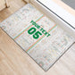 Custom Senegal Football 2026 Rubber Doormat Car Rapide-Inspired Pattern