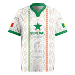 Custom Senegal Football 2026 Rugby Jersey Car Rapide-Inspired Pattern