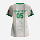 Custom Senegal Football 2026 Scrub Top Car Rapide-Inspired Pattern