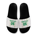 Custom Senegal Football 2026 Slide Sandals Car Rapide-Inspired Pattern