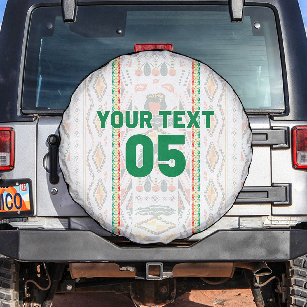 Custom Senegal Football 2026 Spare Tire Cover Car Rapide-Inspired Pattern