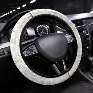 Senegal Football 2026 Steering Wheel Cover Car Rapide-Inspired Pattern