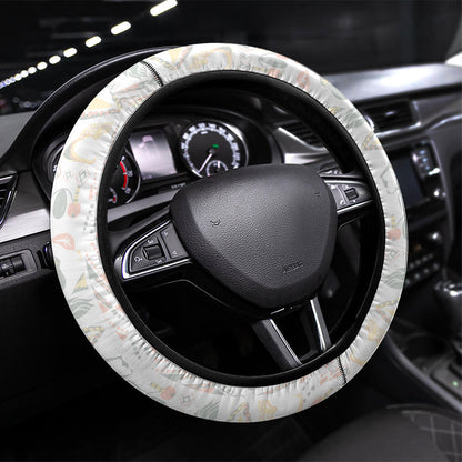 Senegal Football 2026 Steering Wheel Cover Car Rapide-Inspired Pattern