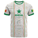 Custom Senegal Football 2026 T shirt Car Rapide-Inspired Pattern